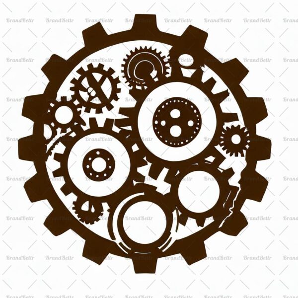 Steampunk Zahnräder
